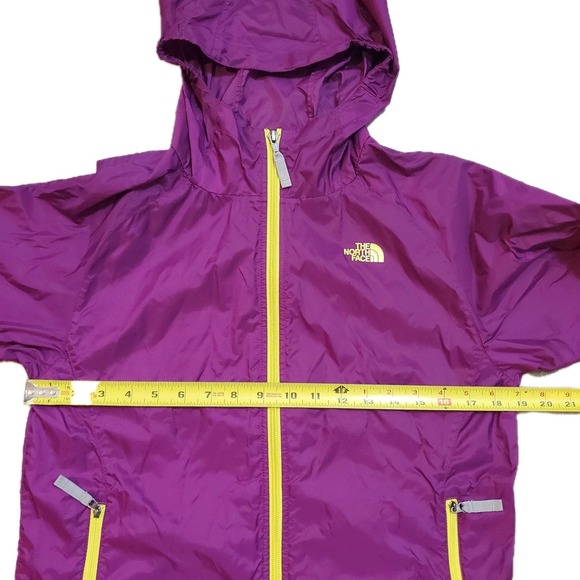 The North Face HYDRENALITE Girls XL 18 Purple Athletic Running WindBreaker TNF - Picture 5 of 13